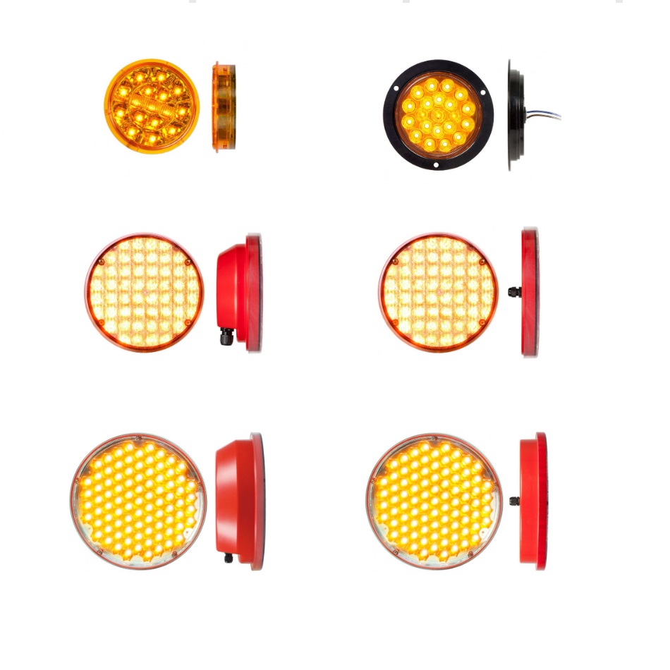 lampy LED drogowe ostrzegawcze do tablic drogowych i znaków drogowych