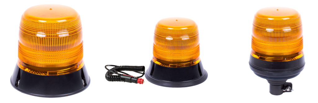 400 LED series Lampa ostrzegawcza LED do pojazdów przemysłowych i bezpieczeństwa. Dostępna wersja z certyfikatem ICAO